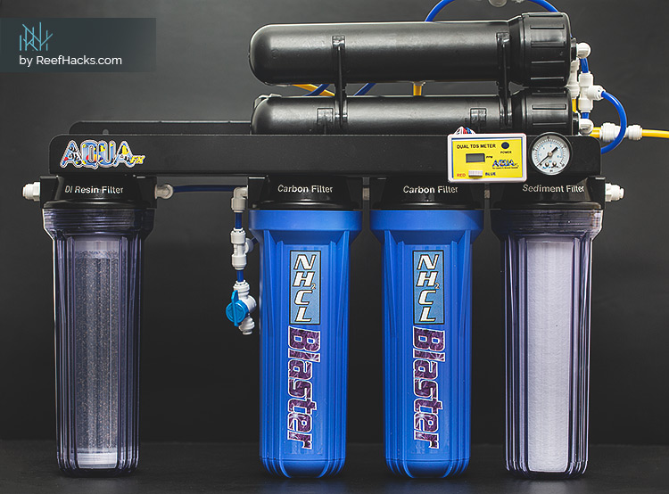 The AquaFX Barracuda 100 GPD RO/DI System Bar-100 AquaFX The leaders in reverse osmosis